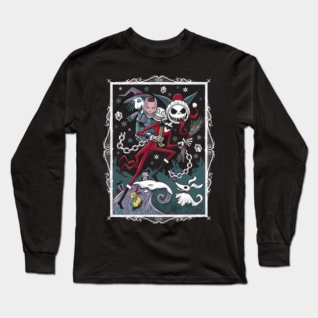 Jack Vom Krampus Long Sleeve T-Shirt by Nemons